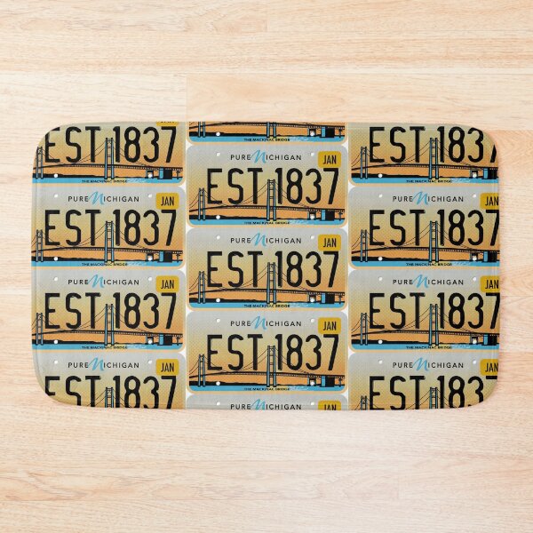 Item preview, Michigan License Plate Est 1837 designed and sold by Tara R.