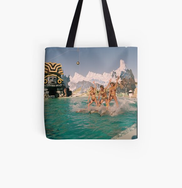 Atlantis Marine Park dolphin show, Yanchep, 1986, State Library of Western Australia All Over Print Tote Bag