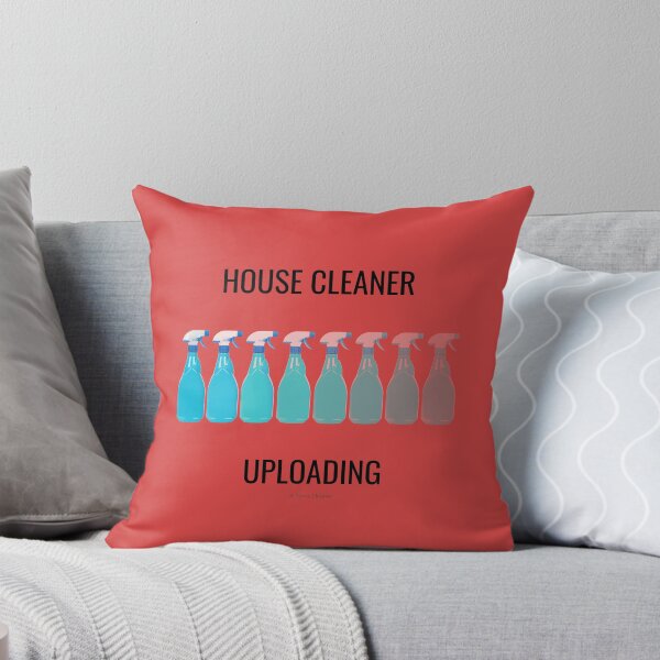 Item preview, House Cleaner Uploading Fun Spray Bottle Housekeeper Gifts designed and sold by SavvyCleaner.