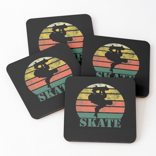 Item preview, Retro Vintage Skateboarding Handplant Silhouette Graphic designed and sold by SpookshowDesign.