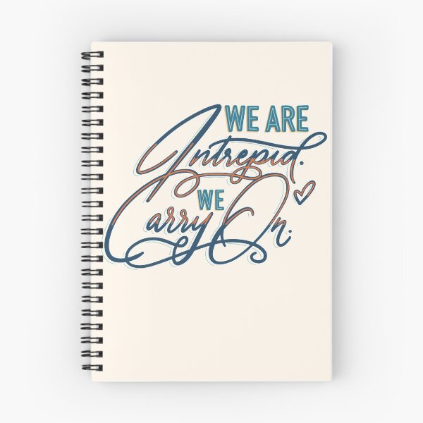 Item preview, We are Intrepid, We Carry On. designed and sold by makeemlaugh.