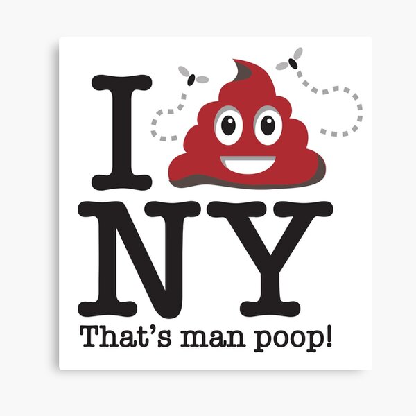 ICH LIEBE NY Leinwanddruck