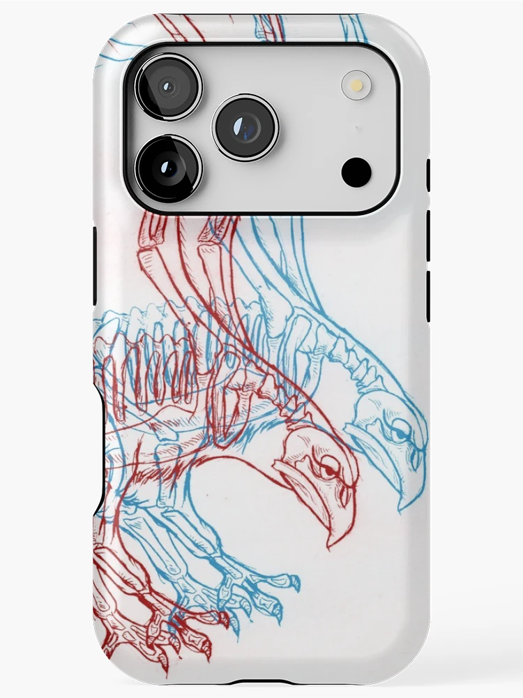 Thumbnail 1 of 4, iPhone Case, 3D Hawk designed and sold by Amphitheorem.