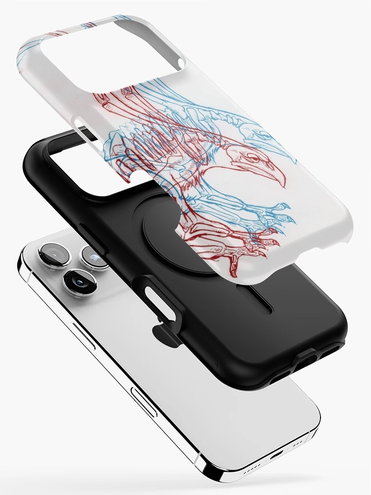Thumbnail 2 of 4, iPhone Case, 3D Hawk designed and sold by Amphitheorem.