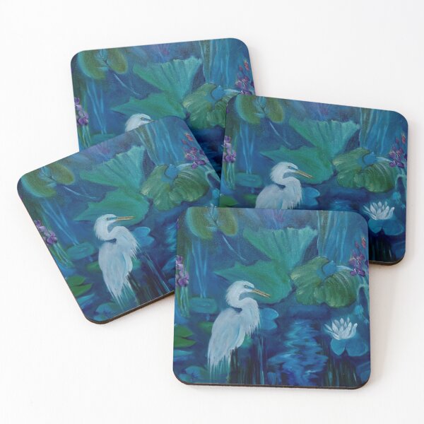 Item preview, Snowy Egret designed and sold by jennyleeandjim.