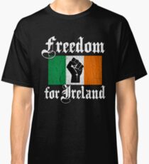 Freedom for Ireland (Vintage Distressed Design) Classic T-Shirt