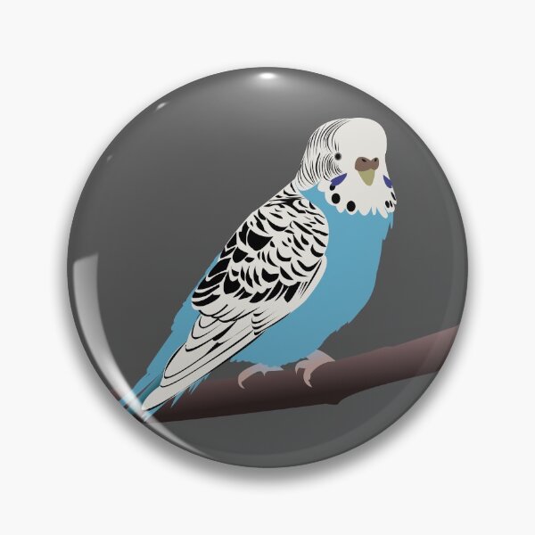 Item preview, Blue Parakeet/Budgie designed and sold by KCPetPortraits.