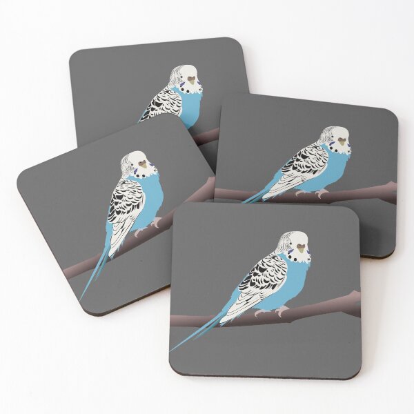 Item preview, Blue Parakeet/Budgie designed and sold by KCPetPortraits.