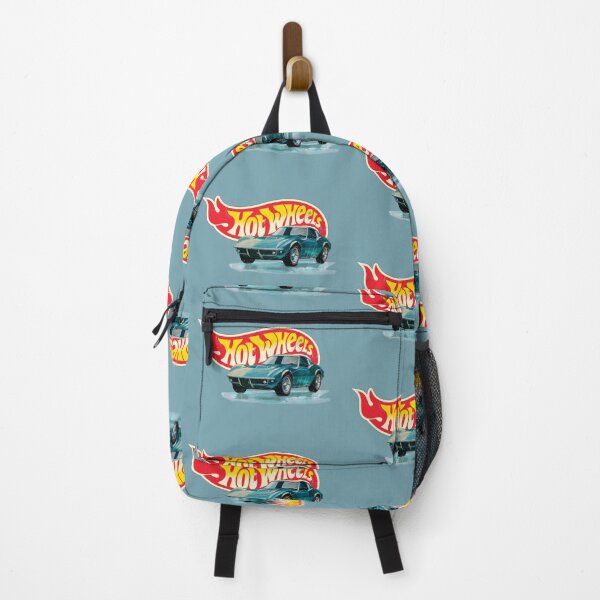 Hot Wheels Chevrolet Corvette Stingray 1968 - Authentic, Vintage, Distressed Backpack