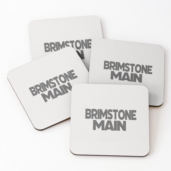 Item preview, BRIMSTONE MAIN | Gray Text designed and sold by agsduy.
