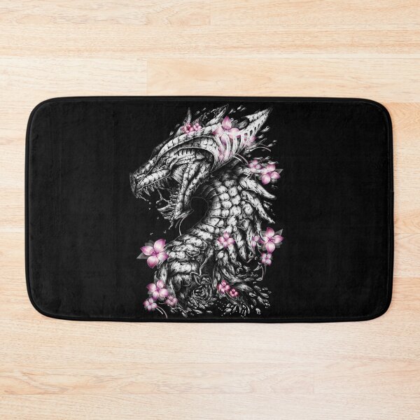 Item preview, Dragon with Flowers designed and sold by Gothic Fantasy.
