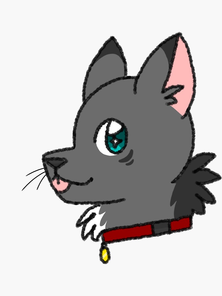 "Custom Colored Pet/OC Art" Sticker for Sale by Seiketsu Redbubble