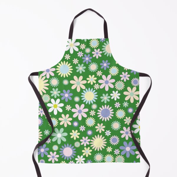 Item preview, Green Background Floral Pattern designed and sold by dadthebubblegut.