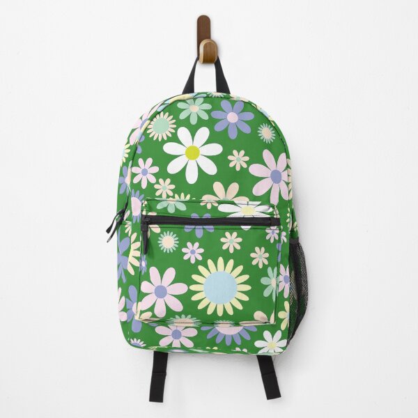 Item preview, Green Background Floral Pattern designed and sold by dadthebubblegut.