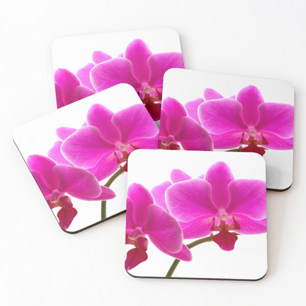 Item preview, Orchids On White designed and sold by ShotsOfLove.