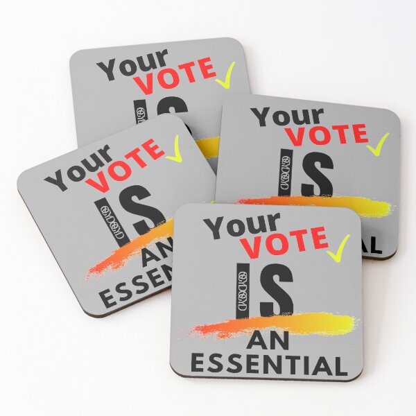 Item preview, Vote Election 2020 Ballot Democratic Republican Political Champaign American  Saying Quotes Words designed and sold by NoGrayDays1.