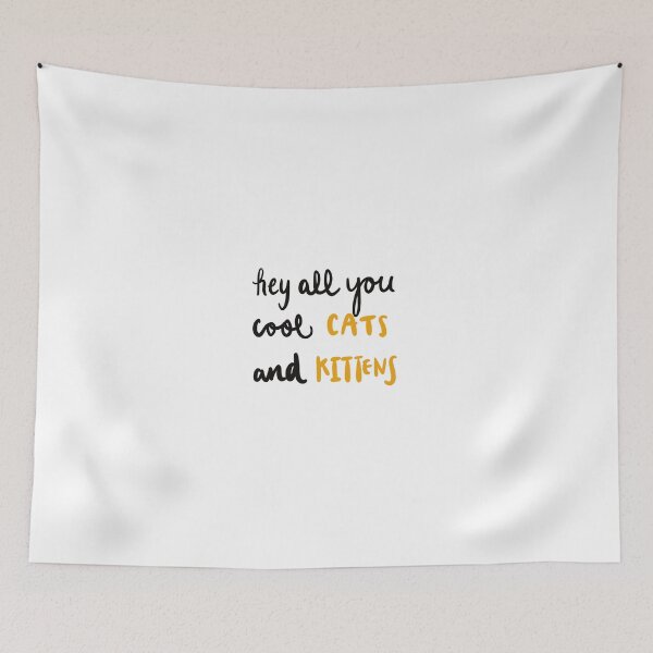Item preview, Hey all you cool cats and kittens. designed and sold by thirdstarshop.