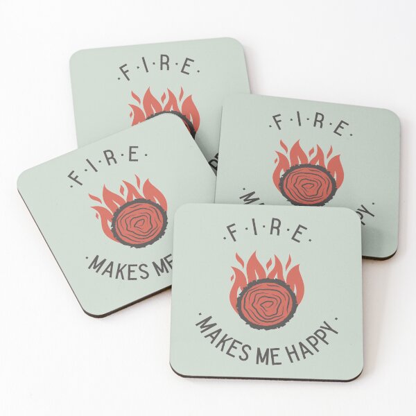 Item preview, Fire Makes Me Happy designed and sold by Firefamily.