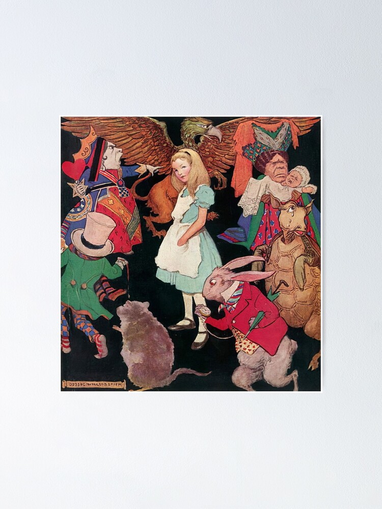 Alice in Wonderland” by Jessie Willcox Smith