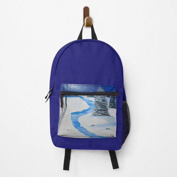 Item preview, Moonrise on a Snowy Evening designed and sold by Canvas-and-Sand.