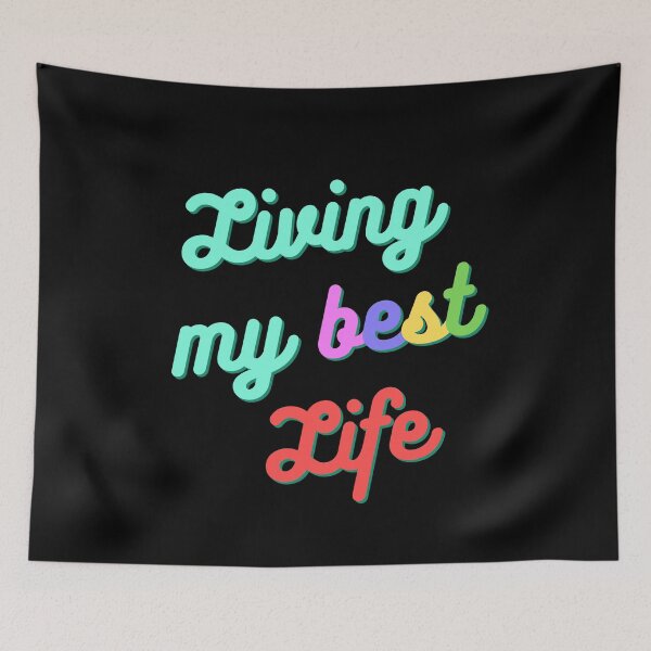 Item preview, Living my best life designed and sold by InputVSOutput.
