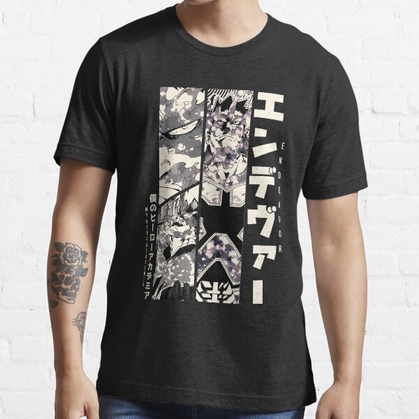 Endeavor = MY HERO ACADEMIA = Manga Panel Design Essential T-Shirt