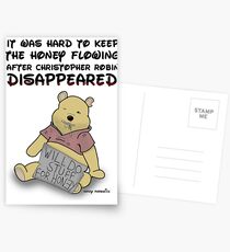 Winnie the Addict Postcards