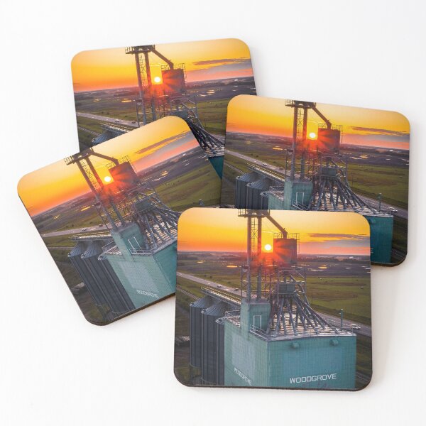 Item preview, Grain Silo at Sunset designed and sold by JDWarren.