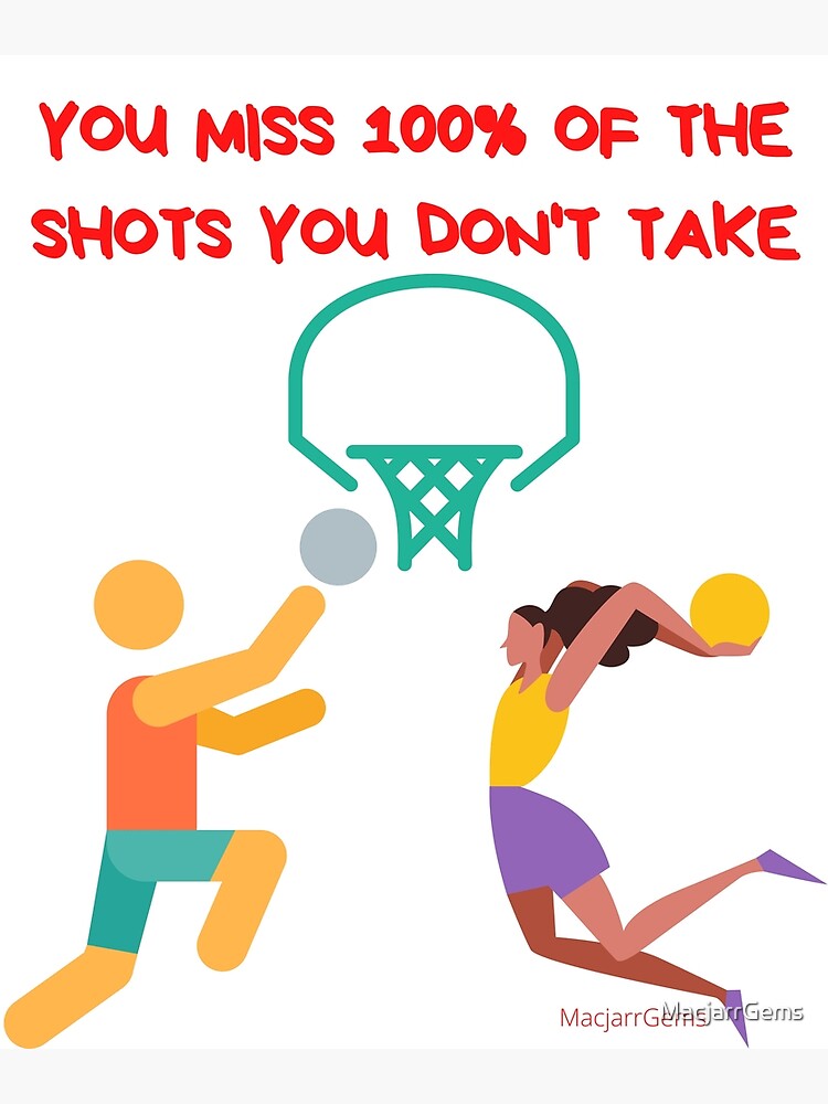 "100 Basketball Above The Rim" Poster by MacjarrGems Redbubble