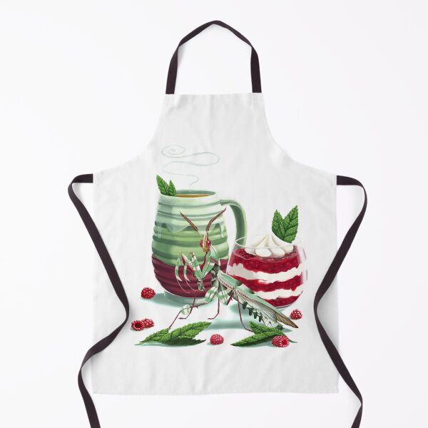 Item preview, Mint Tea, Raspberry Parfait, and a Devil's Flower Mantis designed and sold by Burning Bee Illustration.