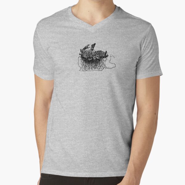 T-shirt Rhizome T-shirt col V