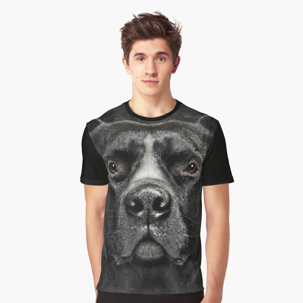 pitbull face t shirt