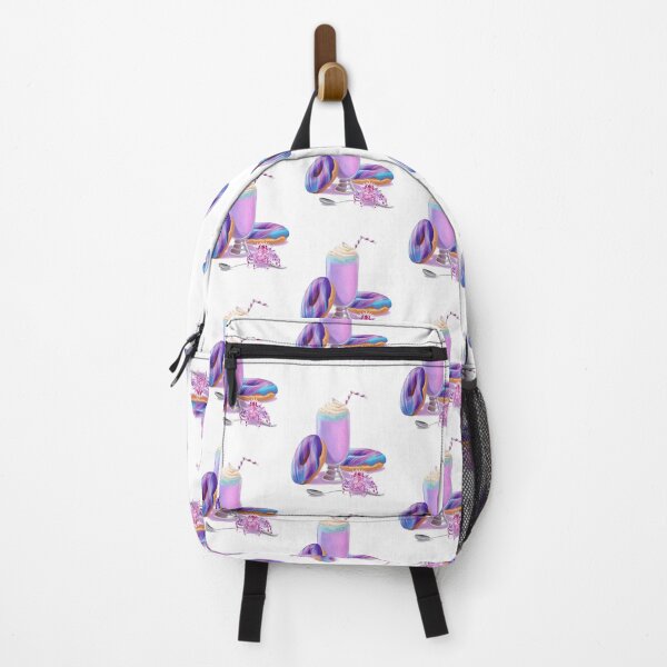 Item preview, Donuts, milkshake, and a soft coral crab designed and sold by Burning Bee Illustration.