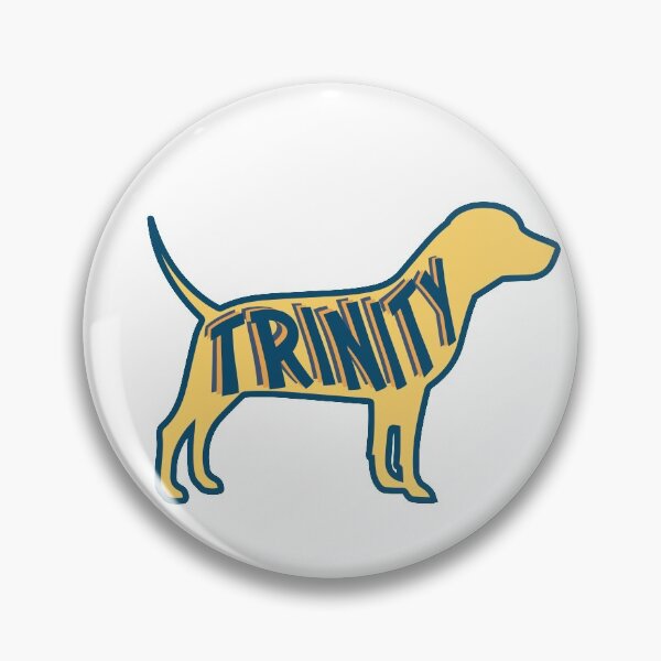 Artikelvorschau, Trinity College Hundeaufkleber entworfen und verkauft von gillrosedraws.