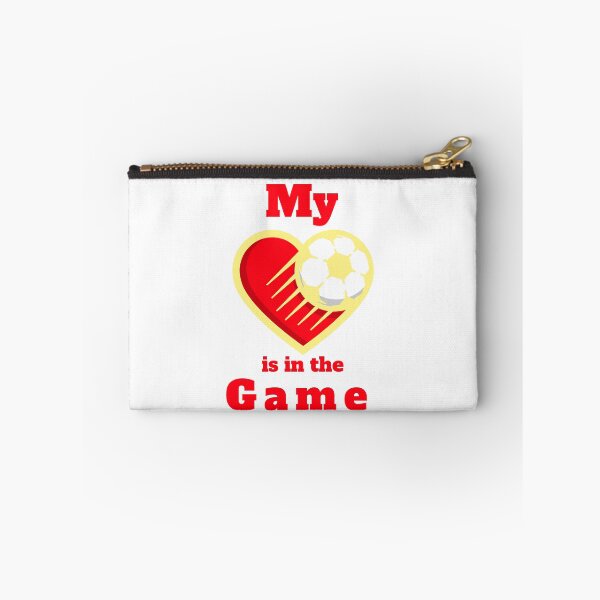 Item preview, My heart is in the game - Soccer designed and sold by Soccer-Styles.