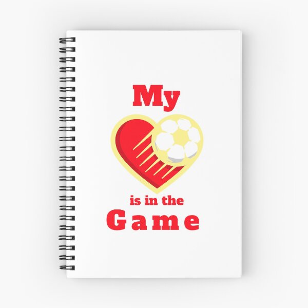 Item preview, My heart is in the game - Soccer designed and sold by Soccer-Styles.