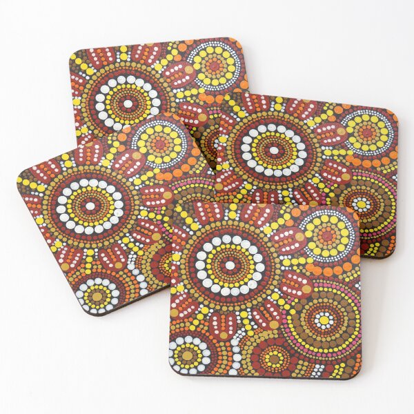 Item preview, Aboriginal Art Family Gathering designed and sold by GhostGumDesigns.