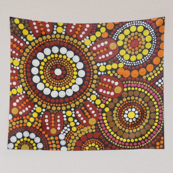 Item preview, Aboriginal Art Family Gathering designed and sold by GhostGumDesigns.
