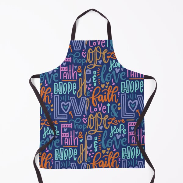 Item preview, Faith, hope & love - 1 Corinthians 13:13 handlettered pattern designed and sold by NewBranchStudio.