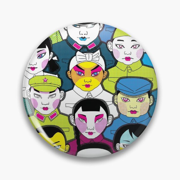 Item preview, Faces of my Village designed and sold by Plastered8.