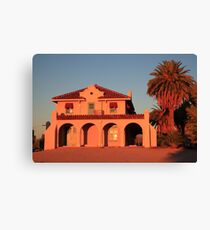 Sunset lights Canvas Print