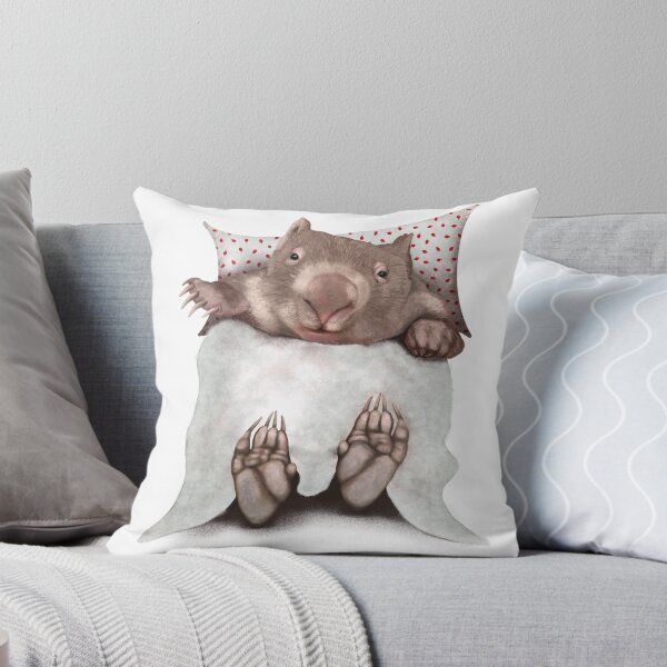 Item preview, Wombat in Bed designed and sold by Cal Heath.