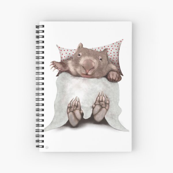 Item preview, Wombat in Bed designed and sold by Cal Heath.