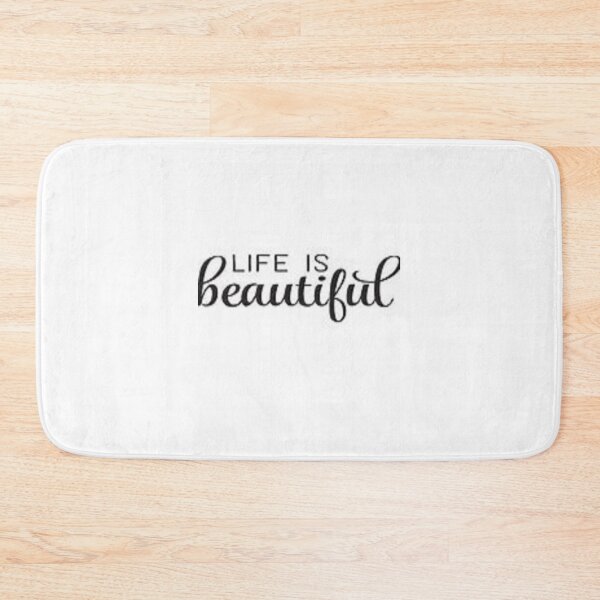 Item preview, life is beautiful designed and sold by nouhime.