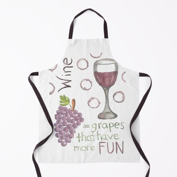 Item preview, Wine = Grapes That Have More Fun   designed and sold by EmilySutin.