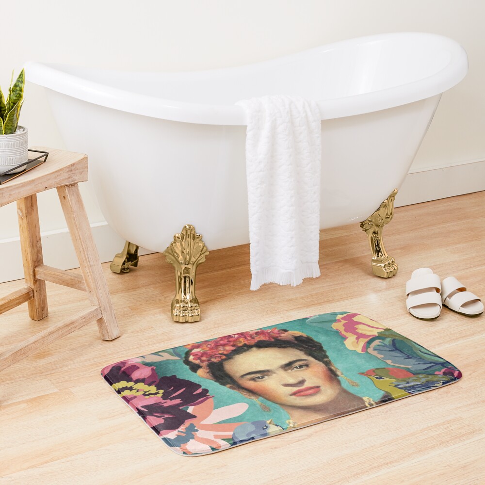 Frida kahlo v Bath Mat