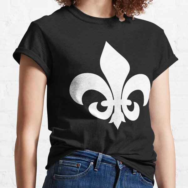 Item preview, fleur-de-lis -white- designed and sold by DRIPPED-STORE.