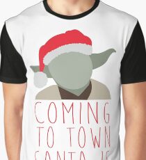 Yoda Claus Graphic T-Shirt