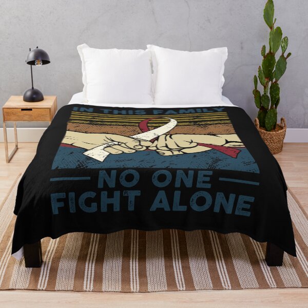 Item preview, Vintage Head And Neck Cancer In This Family No One Fight Alone Head And Neck Cancer Awareness Gift designed and sold by DennisVon.
