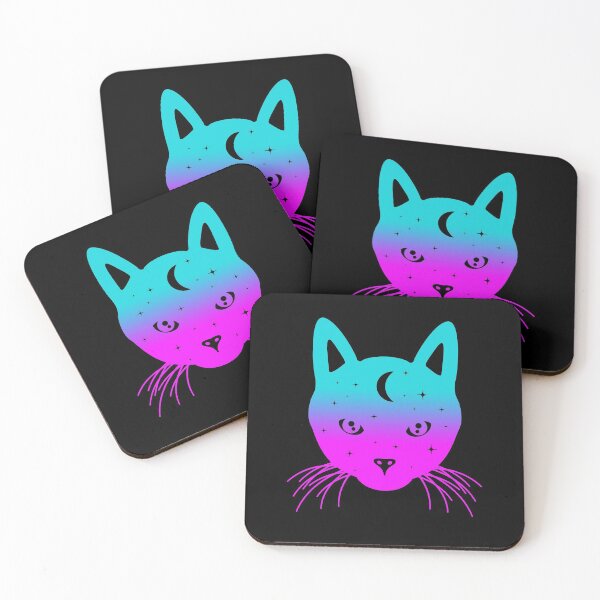 Item preview, Cute Witchy Kitten Cat Pastel Goth Deathling  designed and sold by JessieJune.